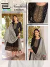 Nandini By Blue Hills Rayon Anarkali Gown With Dupatta Wholesale Online
